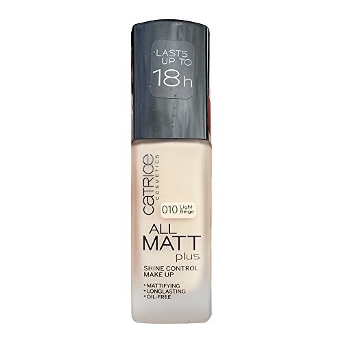 Catrice All Matt Plus Shine Control Flüssige Found ation NR. 010 – LIGHT BEIGE 30 ml - 2