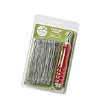 Resistente Catral 48010009 Twister Hook y 100 Bridas, Marron, 22x3x8 cm