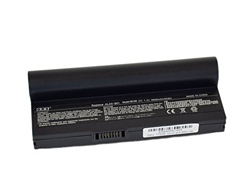 GRS® Notebook Akku für AL23-901 mit 8800mAh, ersetzt: Asus Eee PC 901, PC 1000, PC 1000H, PC 904, Laptop Batterie 8800mAh, 7.4V - 3