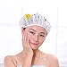 Velishy(TM) Clear Elastic Waterproof Cartoon Shower Caps
