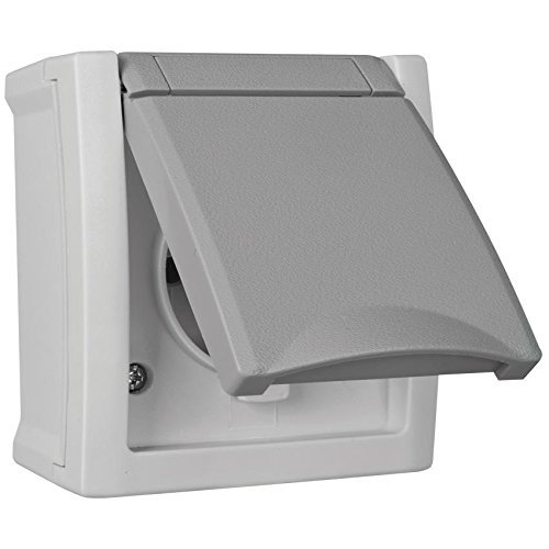 Preisvergleich Produktbild VIKO 90591008-DE Schutzkontakt-Steckdose (3 Stück AP Steckdose)