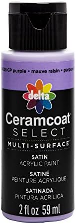 Plaid:Delta Ceramcoat Select Multi-Surface Paint 2Oz Grape Purple