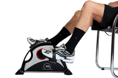 Christopeit Heimtrainer Mini Bike MB 3, schwarz/silber, 50 x 42 x 31 cm, 1340 - 4