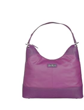 Aigner Damen Leder Handtasche fuchsia