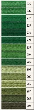 1x Anchor Sticktwist – Farbe 267 – wacholder hell - 2