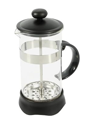 Delys-By-Verceral 509371 Cafetière Verre/Plastique Noir/Transparent