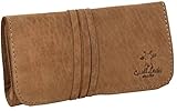 Tabaktasche Leder Hellbraun Gusti Leder "Wren"
