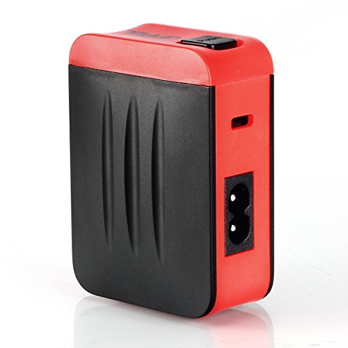 Milool 4.8A 4 USB port universellen-Adapter mit getrennt Reise Adapter aus 150 Ländern weltweit US UK EU AU Universal fusionierten Sicherheit AC-in einem Ladegerät(Rot) - 9