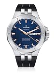 Edox Herren-Armbanduhr Delfin Day-Date Datum Wochentag Analog Automatik 88005 3CA BUIR