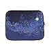 Price comparison product image ASKSWF Design Custom Night Sky Stars Moon Milky Sleeve Soft Laptop Case Bag Pouch Skin for Air 15inch"(2 Sides)