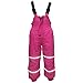 Outburst - Baby snow pants pant girl fleece waterproof 10,000 mm water column, pink - 92pink