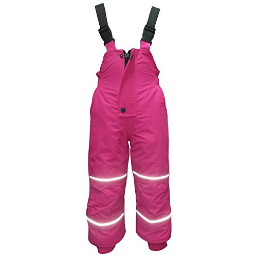 Outburst - Baby snow pants pant girl fleece waterproof 10,000 mm water column, pink - 92pink