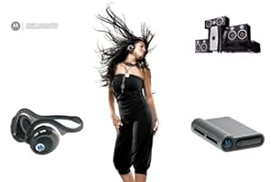 Motorola HT820 & DC800 Stereo Headphones & Adaptor: Amazon.co.uk