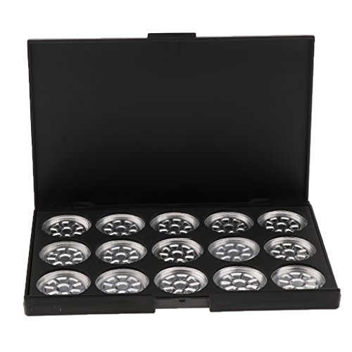 Schwarz Make-up-Palette Leer Lidschatten Rouge Fall Kosmetische Sammlung Groß
