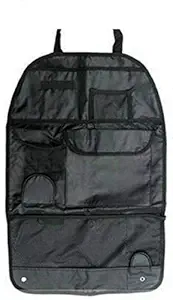 Cpixen Car Auto Vehicle Back Seat Multi Pocket Travel Storage Small Organizer for Bottle, Books, Magazine, Etc