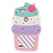 Produktbild Huawei P8 Lite 2017 Hülle, Rosa Eiscreme Karikatur Silikon Niedlich Schutzhülle für P9 Lite 2017 Case Cover Weiche Silikonhülle Bumper Huawei Honor 8 Lite Handyhülle 5,2" (Pink Icecream)