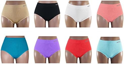 Ladies Womens Full Briefs Seamless Support Tummy Control Shaper Size 8 to 24