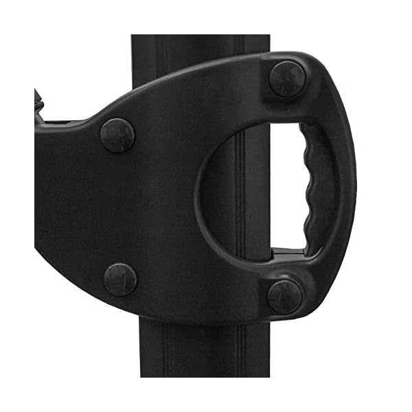 ParaShade Outdoor Furniture 3.5m Round Crank & Tilt Black / Anthracite Frame Cantilever Aluminium Garden Parasol - Image 4