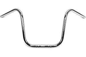 WESTLAND CUSTOMS 7/8 Inch (22mm) Universal Handlebars Ape Hanger 12 Inch Chrome