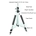 Price comparison product image Aluminium Alloy Training Head Mannequin Manikin Canvas Block Head Stand Tripod With Adjustable Legs