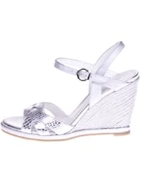 ROBERTO BOTELLA - <p>Sandalia cuña forrada</p> - Color Metal - Talla 35