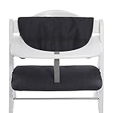 Hauck 667569 Highchairpad Deluxe, dunkelgrau Hauck 667569 Highchairpad Deluxe, dunkelgrau