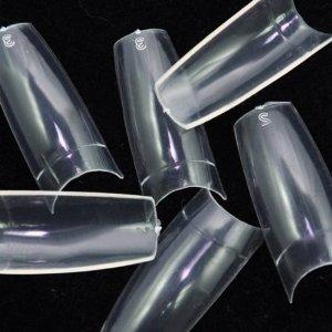 BOO1 - Fingernägel falsche Nägel C-Nail-Tips transparent Nail 500 Nagel French Tips künstliche von Boolavard