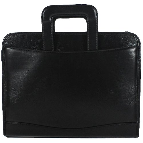 Bag Street Business Aktenmappe Collegemappe mit Henkeln und Block schwarz 7000 - 4