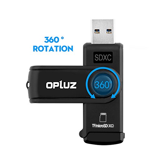 Speicherkartenleser, USB3.0 3 in 1 Kartenleser für SDXC / HC, MMC, RS-MMC, Micro SDXC / SD / SDHC Kartenleser - 2