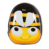 Fassungsvermögen von 16 L Kiddidoo 47040 - Kinder-Hart-Schalen Rucksack, Biene