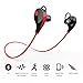 Captcha Bluetooth 4.1 Wireless Stereo Sport Headphones, Hiking Exercise Sweatproof Hi-Fi Sound Hands-free Calling for OnePlus 3T ( Red ) RS.686.00