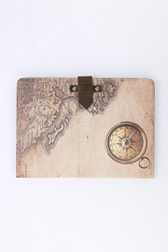boriyuan Neu Apple Ipad Air 2 Leder Case Hülle Leder Schutztasche im Retrolook für Ipad Air 2 2014 mit Auto Sleep/Wake Funktion, Ipad Air 2 Displayschutzfolie auch inklusive (A12) - 7
