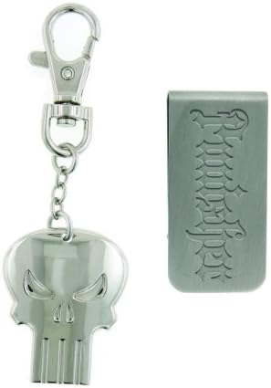 Marvel Comics Punisher Box Set Key Ring and Money Clip