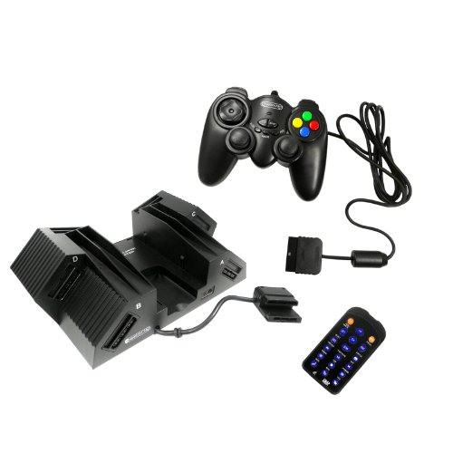 Preisvergleich Produktbild Powershock Controller, Fernbedienung und Multitap Set PS2 Competition PRO