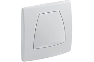 Geberit - Pulsador Twinline Para Sistema De Descarga De Urinarios Geberit Con Acci Onamiento De Descarga Neumático: Blanco Alpino (240.562.11.1)