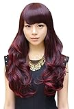 NuoYa005 New Stylish Lolita Harajuku Curly Wavy Long Hair Full Wig Anime Cosplay Wigs