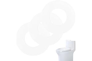 NISYQHA 3 Pezzi Guarnizione Per Campana Cassetta Di Scarico, per Geberit 816.418.00.1, Guarnizione in Silicone per Valvola Scarico, Flush Valve Base Sealing Washer Ricambio