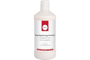 Rayher Imprägnierung Intensiv für Raysin, Beton, seidenglänzend, Oberflächenschutz auf Wasserbasis, sehr gut wasserabweisend, ölabweisend, für innen und außen, Flasche 250 ml, 35114000