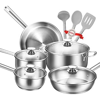 Backen 659912 Topfset, Edelstahl, für alle Herdarten