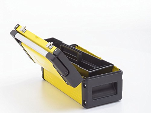 Werkzeugkiste, klein, mit Alu-Griff – gelb - 3