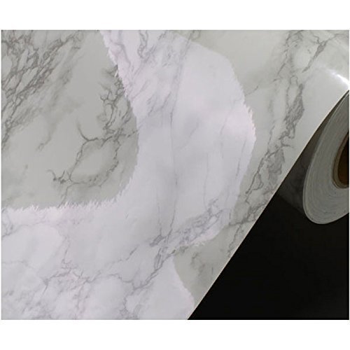 Grey Granite Look Marble Effect Contact Paper Film Vinyl Self Adhesive Peel-stick Counter Top by ROSEROSA - 3