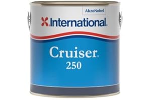 International Cruiser 250 Antofouling peinture antisalissure 750 ml 2,5 l (2,5 l, Noir)