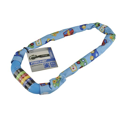 Fischer Kinder Kettenschloss Zahlen Boys, Bunt, M - 2