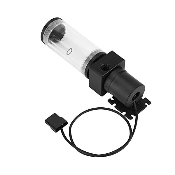 Tanque de enfriamiento de Agua con Bomba, 12V 800L / H Tanque de Agua a Prueba de Agua y Bomba G1 / 4 Acrílico Ordenador… - Image 3