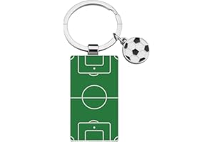 VJUYSW Porte-Cles football Mini Porte-Cle pour Enfants et Adultes, Cadeau d’Équipe et d’Anniversaire