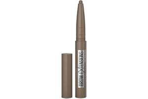 ‎MAYBELLINE Maybelline New York Augenbrauenstift für volle, definierte Augenbrauen und unwiderstehliches Augen Make-up, Brow Extensions, Nr. 02 Soft Brown (Braun), 1 Stück
