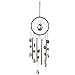 Produktbild Mikolot Dreamcatcher Metall Tube Bell Wind Chimes Anhänger Door Hanging Decor, F2-1 Round Mediterranean Section
