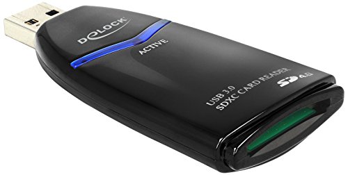 Delock USB 3.0 SDHC / SDXC UHS-II Single Slot Card Reader 35 in 1