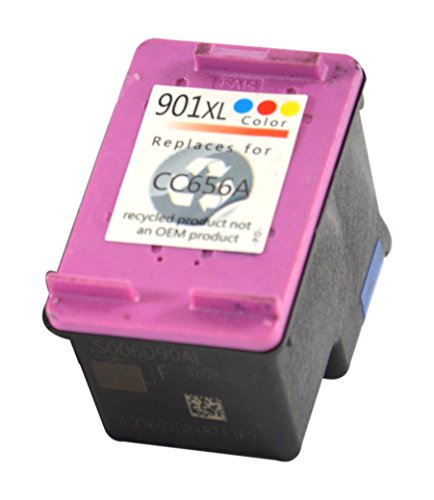 2 Druckerpatronen kompatibel für HP 901XL black + color - 4