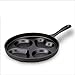 Produktbild Bratpfanne Gusseisen Topf Omelette Antihaft Pfanne Herzform Vier Löcher 26Cm Schwarz